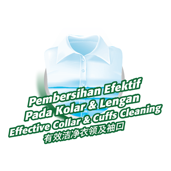 kuat harimau Effective Collar Cleaning