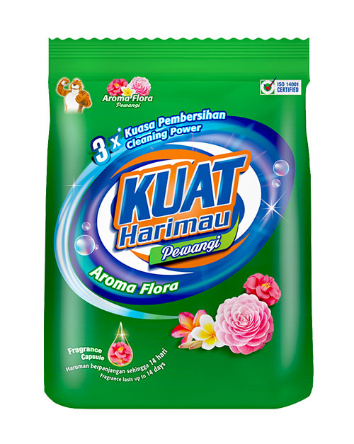 harimau kuat powder detergent pewangi big