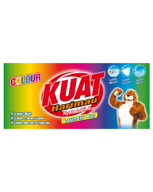 kuat harimau laundry bar colour