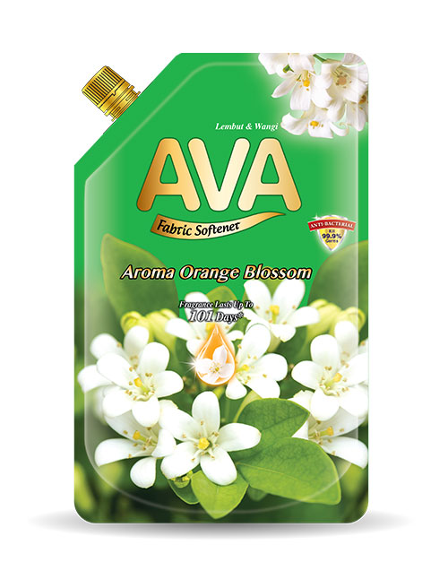 ava fabric softener product shot aroma orange blossom 1400ml