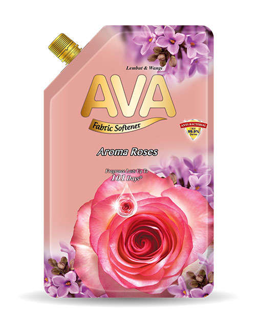 ava fabric softener product shot aroma roses 1400ml