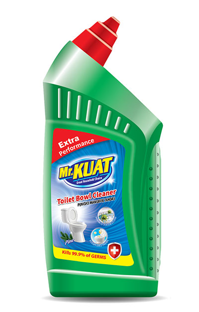 mr kuat toilet bowl cleaner product shot pine