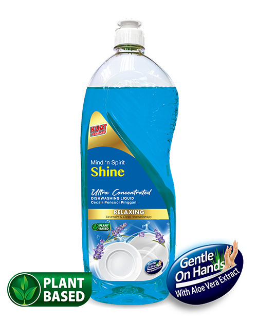 ms shine dishwashing liquid product shot relaxing 900ml