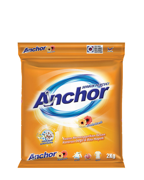 anchor detergent powder-product-shot fresh-scent-2kg